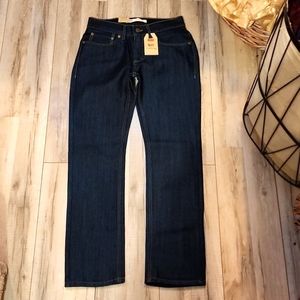 COPY - Levi's Boys Slim Jeans, Reg 16 or 28/28, Dark Blue Denim